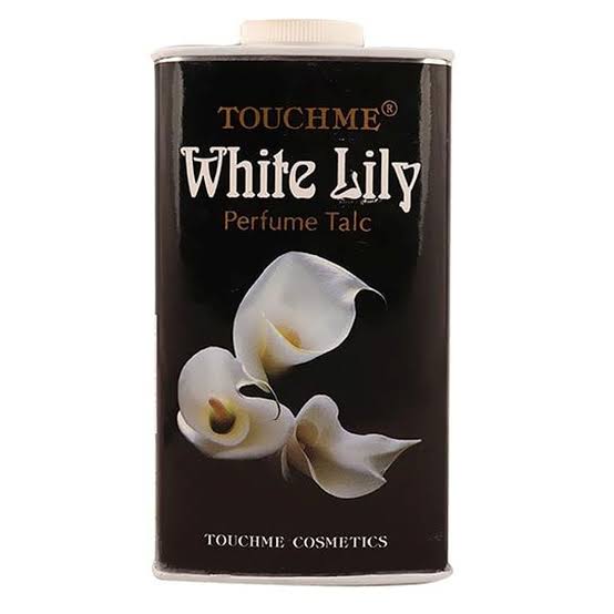 Touch me white lily Talcum powder 